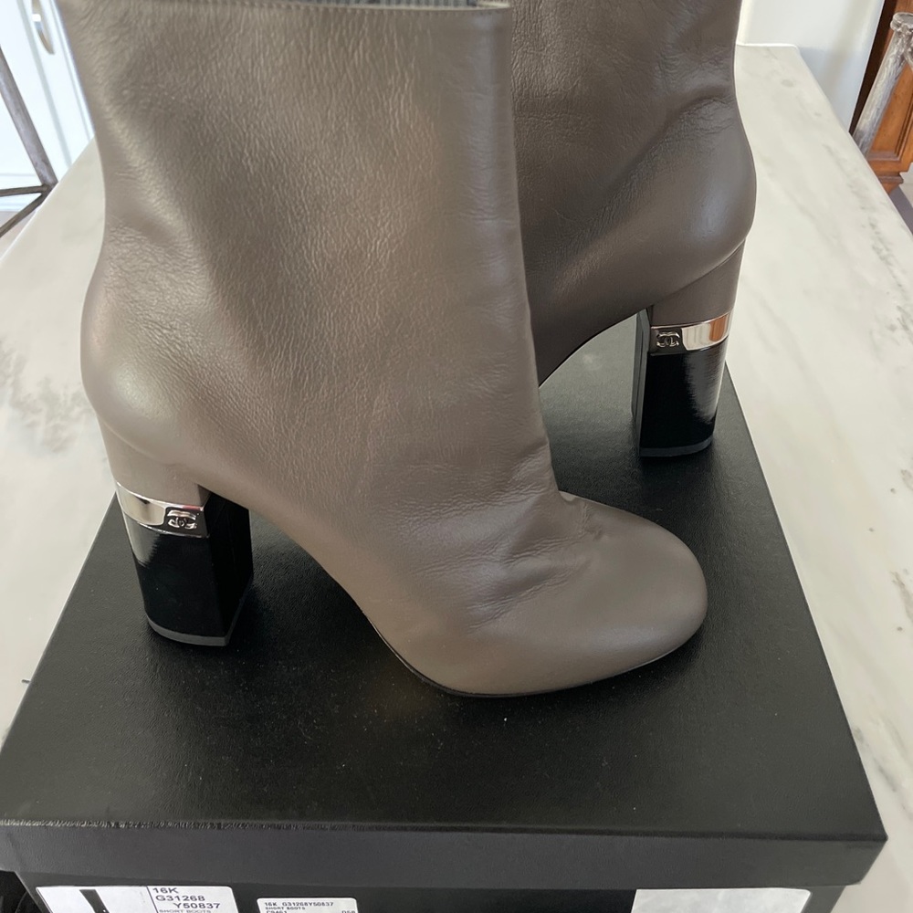 Chanel sock boot